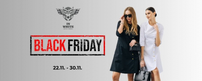 Black Friday в In White: знижки до 80% на медичний одяг та взуття!