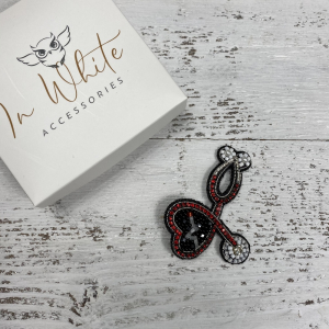 Брошка "Фонендоскоп+сердце" Ручна робота Брошка "Фонендоскоп+сердце" Ручна робота - фото