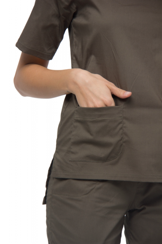 Медичний костюм 40388 Хакі - фото 3