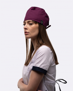 Медична шапочка 3000 Баклажановий Медична шапочка 3000 Баклажановий - фото