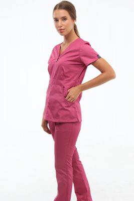 Медичний костюм 1181 Сливовий Медичний костюм 1181 Сливовий - фото