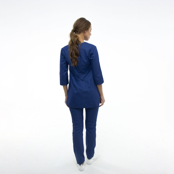 Медичний костюм 40181 Джинс - фото 4