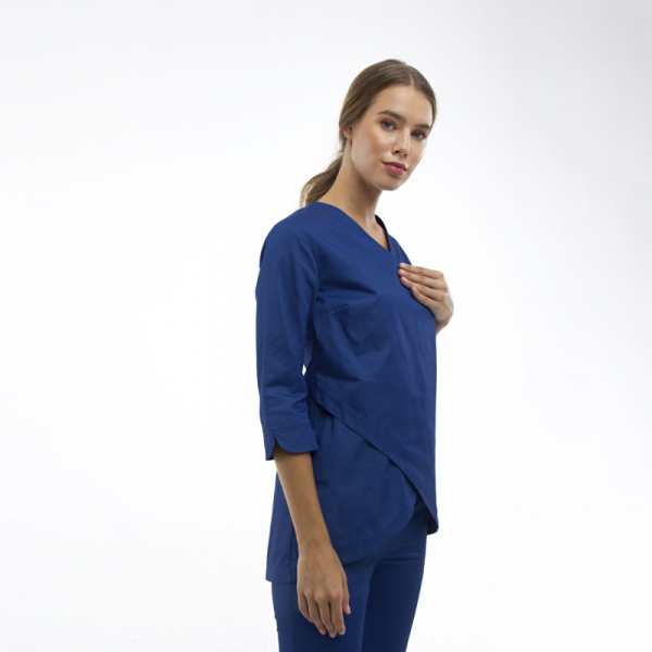 Медичний костюм 40181 Джинс - фото 2