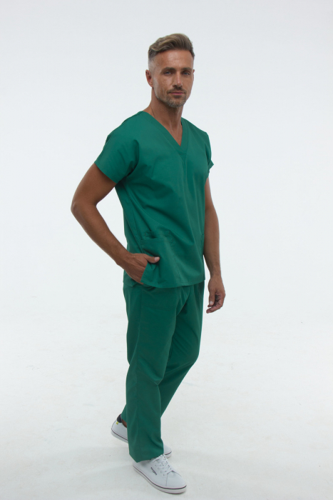 Медичний костюм 0181 Зелений - фото