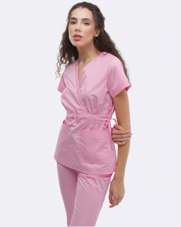 Медичний костюм 1981 Світло-рожевий - фото 4