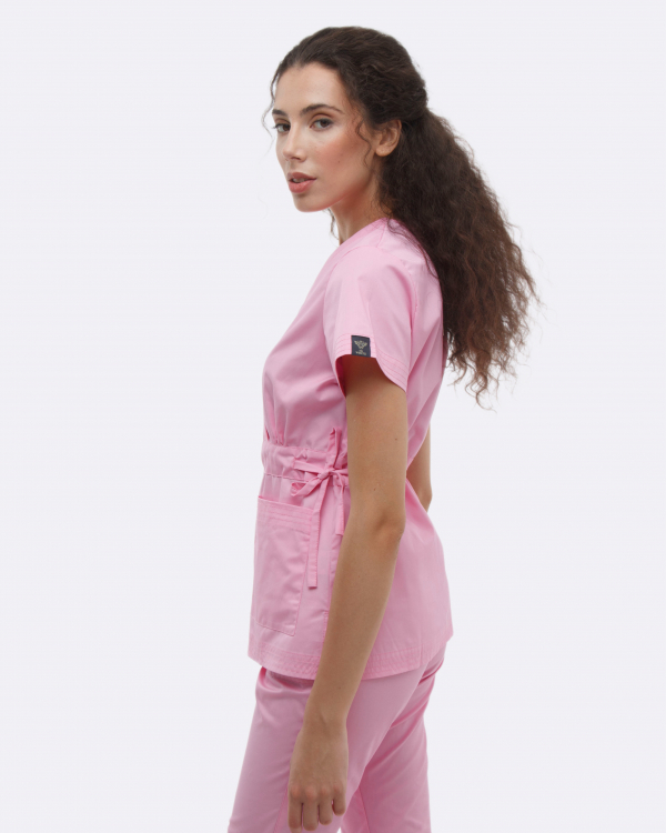 Медичний костюм 1981 Світло-рожевий - фото 2
