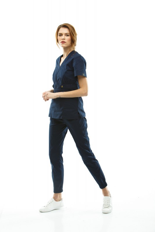 Медичний костюм 40589 Наві - фото 2