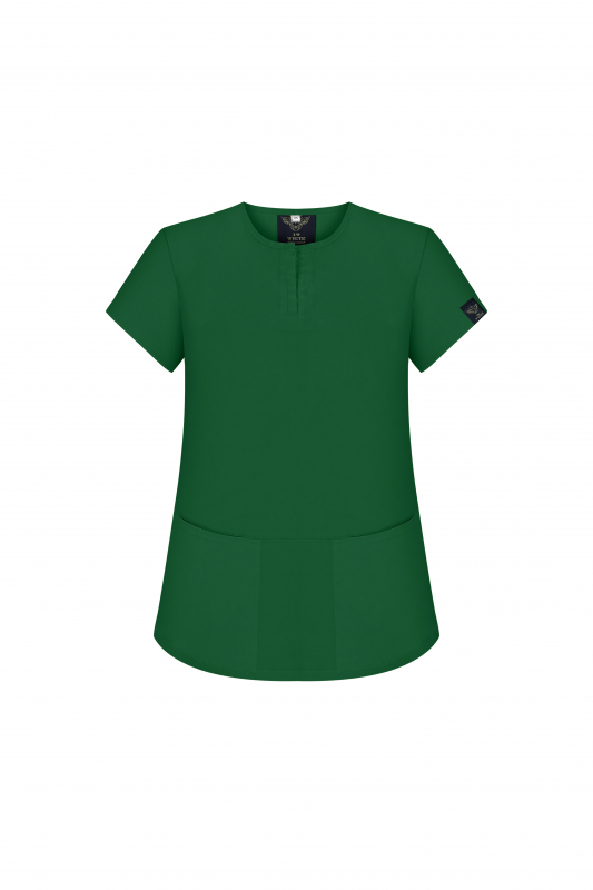 Медицинский топ 18 Зеленый Медицинский топ 18 Зеленый - фото 4