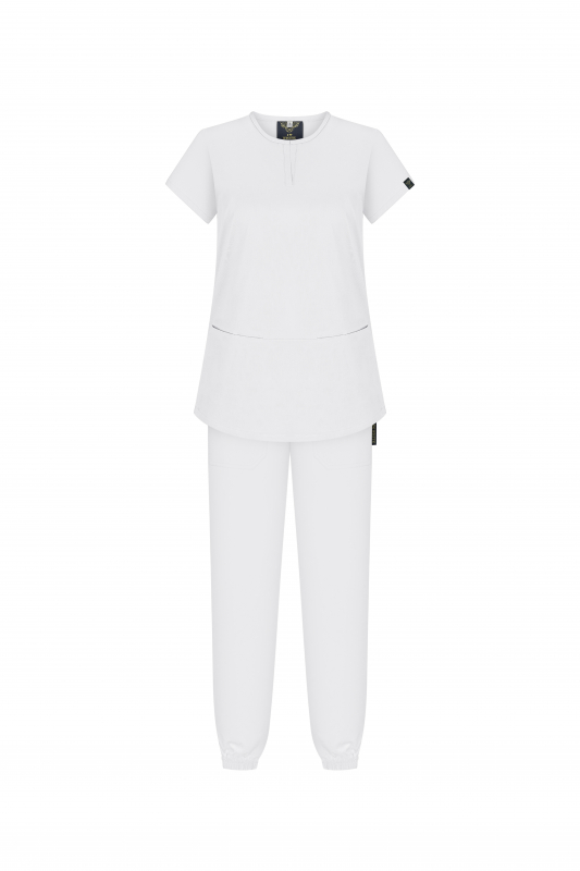 Медичний костюм 1889 Білий Медичний костюм 1889 Білий - фото 5