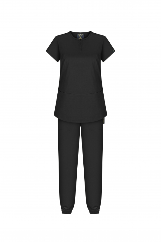 Медичний костюм 1889 Чорний - фото 5