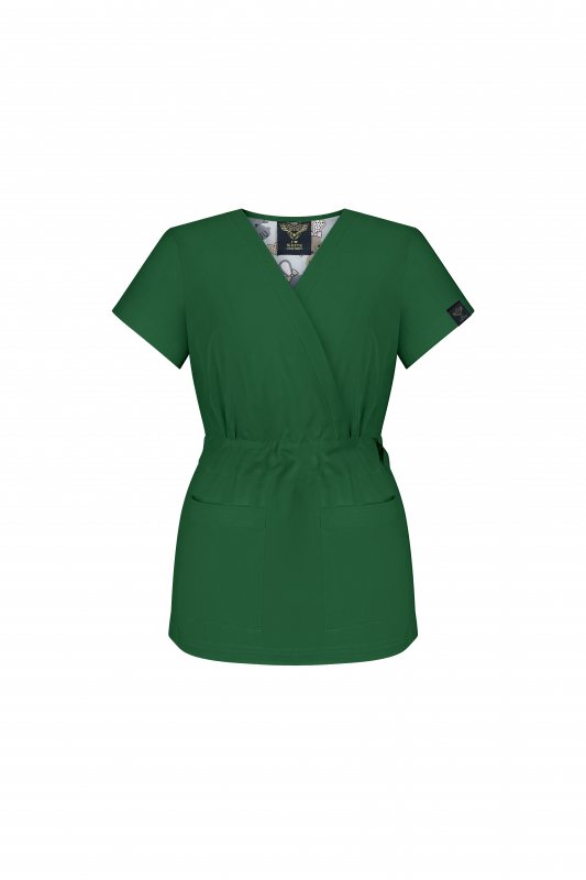 Медичний топ 19 Зелений - фото 6