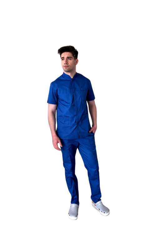 Медичний костюм 20182 Джинс Медичний костюм 20182 Джинс - фото 2