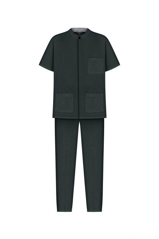 Медичний костюм 20182 Мокрий асфальт - фото 9