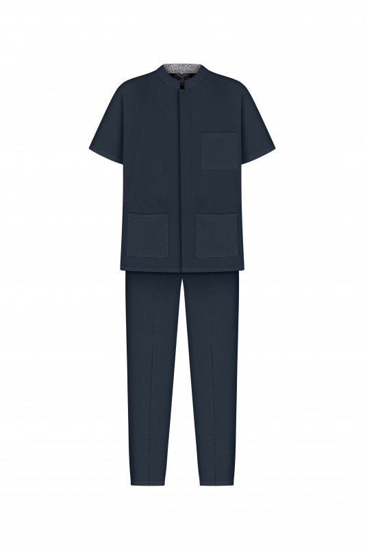 Медичний костюм 20182 Наві - фото 5