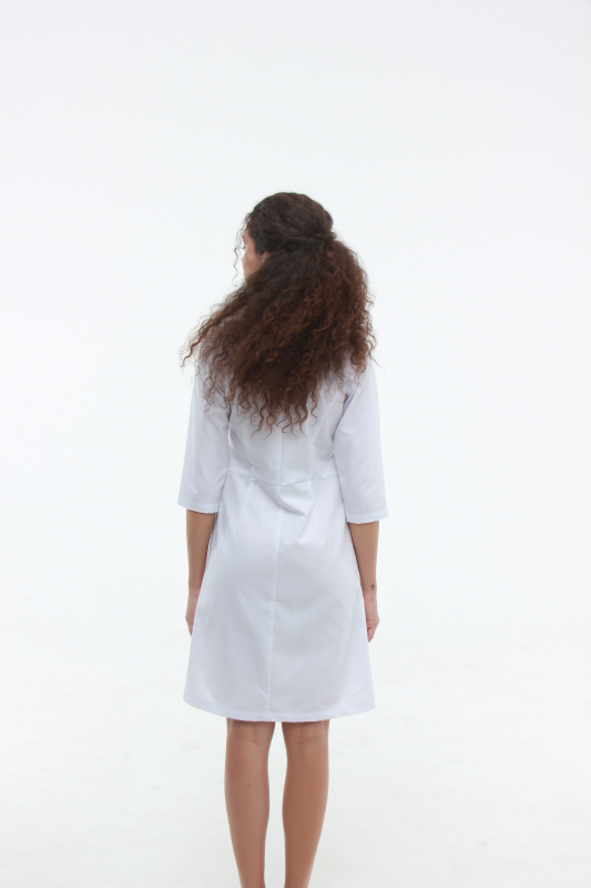 Медицинский халат 136 Белый Медицинский халат 136 Белый - фото 4