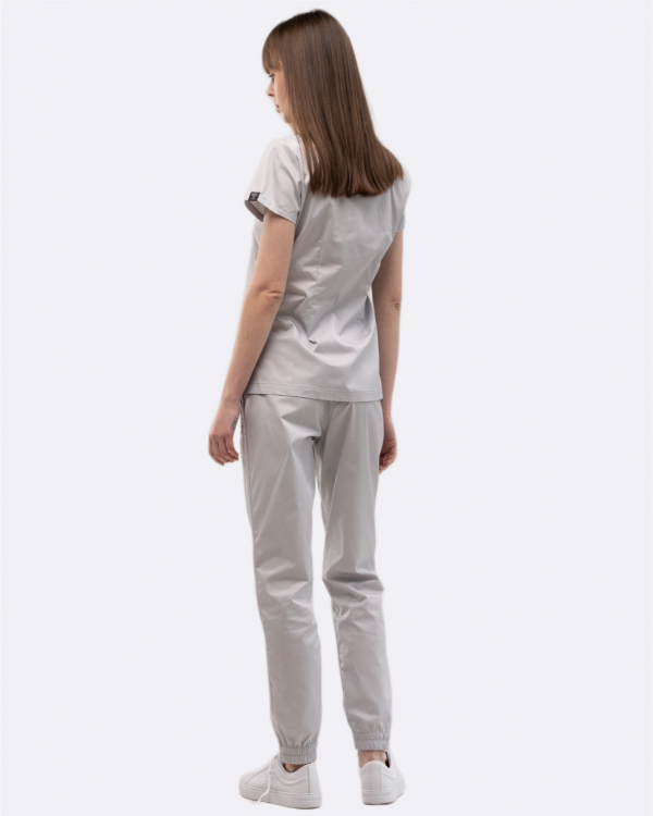 Медичний костюм 1889 Світло-сірий - фото 2