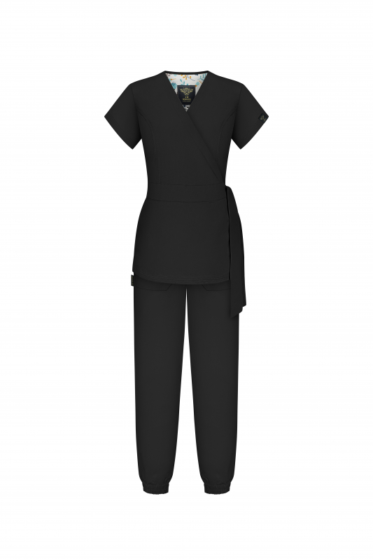 Медицинский костюм 2889 Черный Медицинский костюм 2889 Черный - фото 5