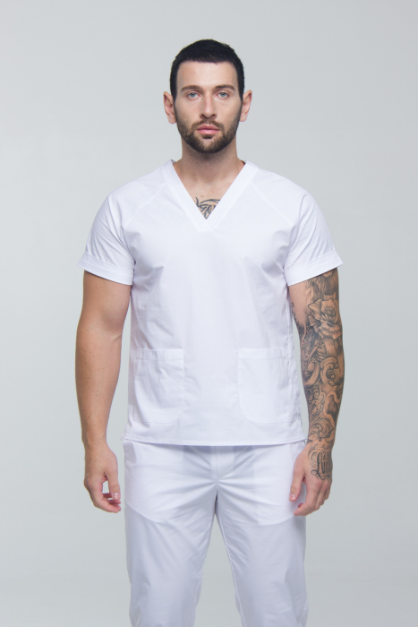 Медичний костюм 50180 Білий - фото