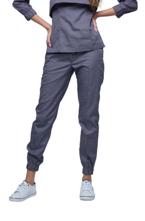 Медицинские брюки 90  Мокрый асфальт - фото 2