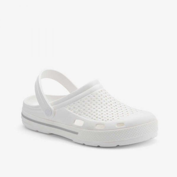 Медицинская обувь COQUI 6403 Белый/Серый (White/White khaki grey) - фото 4