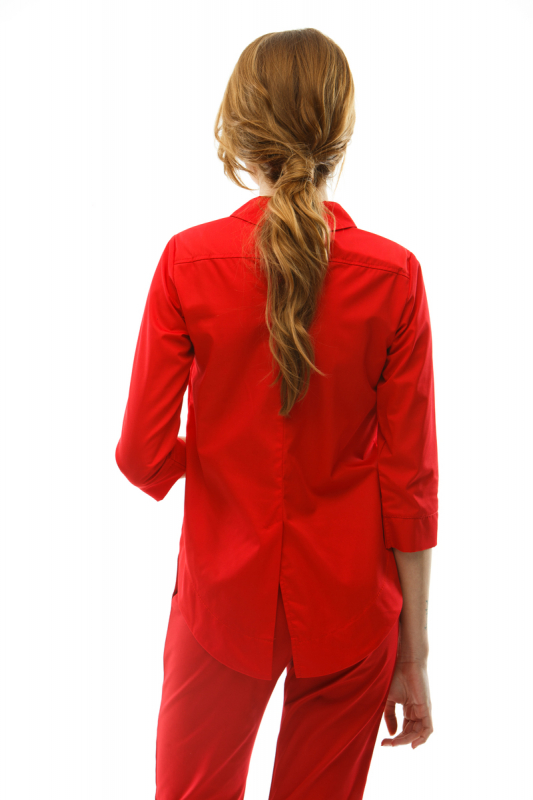 Медичний топ 31 Червоний - фото 4