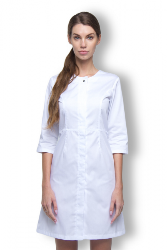Медицинский халат 128 Белый - фото