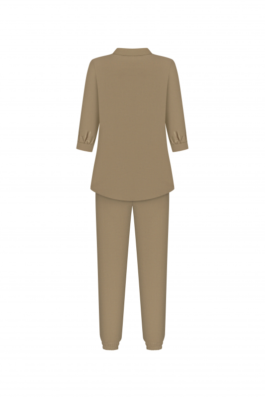 Медицинский костюм 40789 Капучино - фото 2