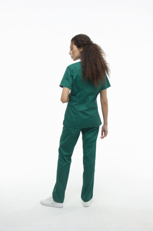 Медицинский костюм 1781 Зеленый Медицинский костюм 1781 Зеленый - фото 4