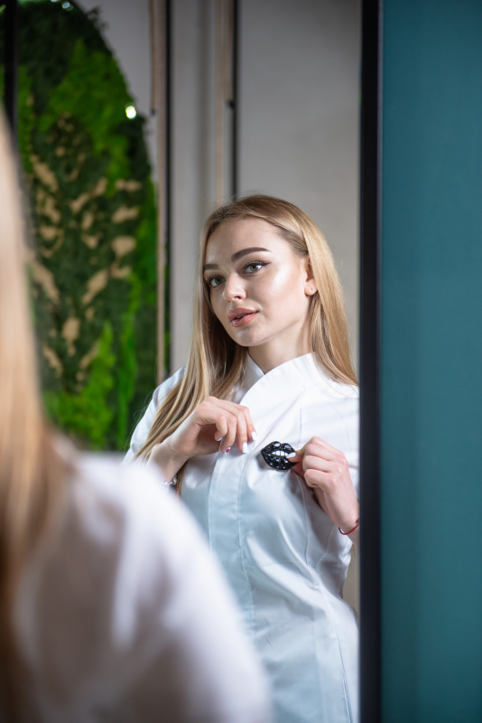 Медицинский халат 134 Белый Медицинский халат 134 Белый - фото 3