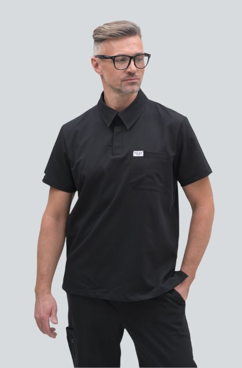 Медицинский костюм 50471 S Черный Медицинский костюм 50471 S Черный - фото 4