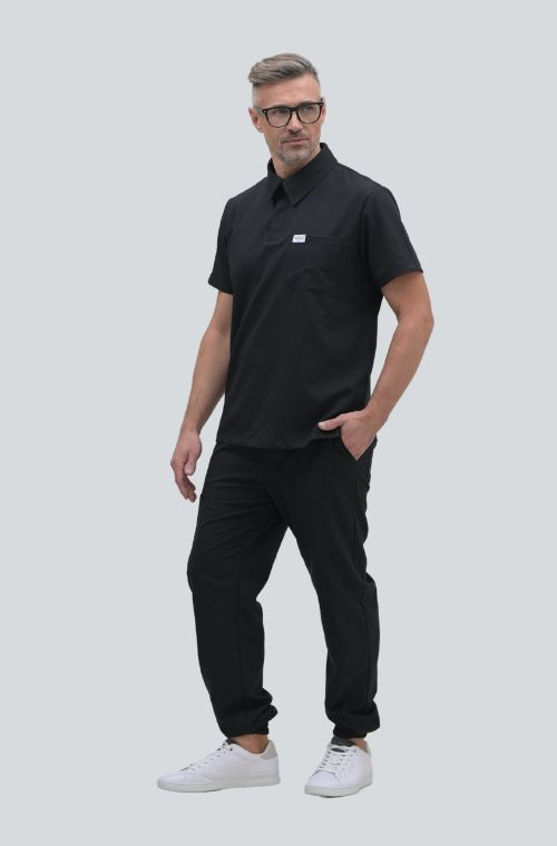 Медицинский костюм 50471 S Черный Медицинский костюм 50471 S Черный - фото 3