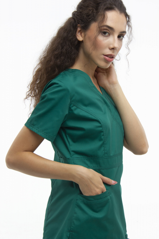 Медицинский костюм 1781 Зеленый Медицинский костюм 1781 Зеленый - фото 3