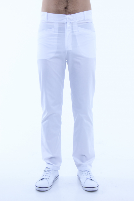Медичні брюки 86 Білий - фото 2