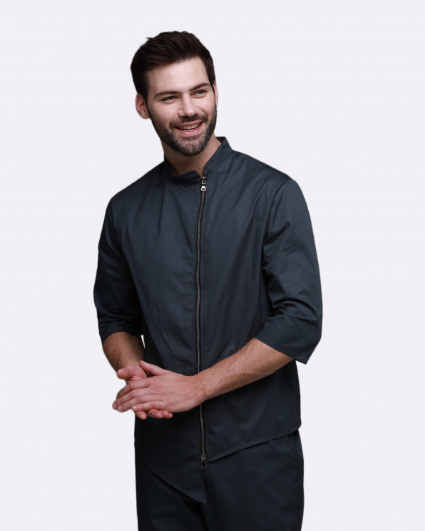 Медичний костюм 20885 Мокрий асфальт - фото 11