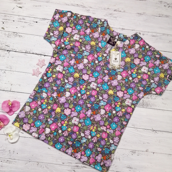 Медицинский топ 001 Принт 01 - фото