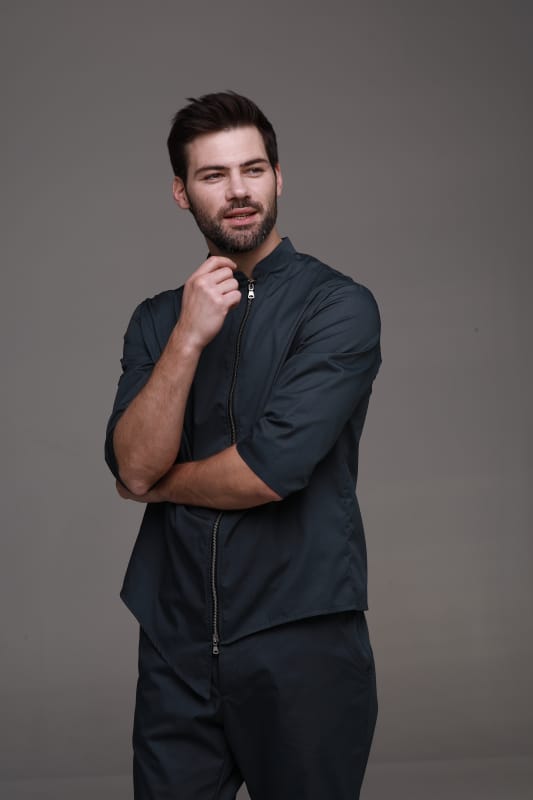 Медичний костюм 20885 Мокрий асфальт - фото 3