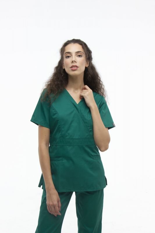 Медицинский костюм 1781 Зеленый Медицинский костюм 1781 Зеленый - фото 2