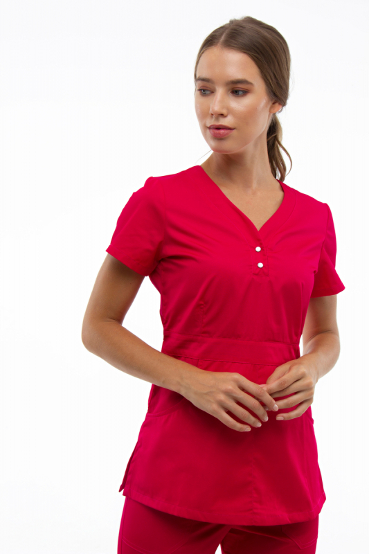 Медицинский костюм 1181 Малина Медицинский костюм 1181 Малина - фото 3