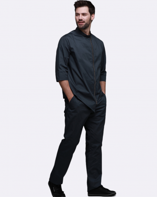 Медичний костюм 20885 Мокрий асфальт - фото 10