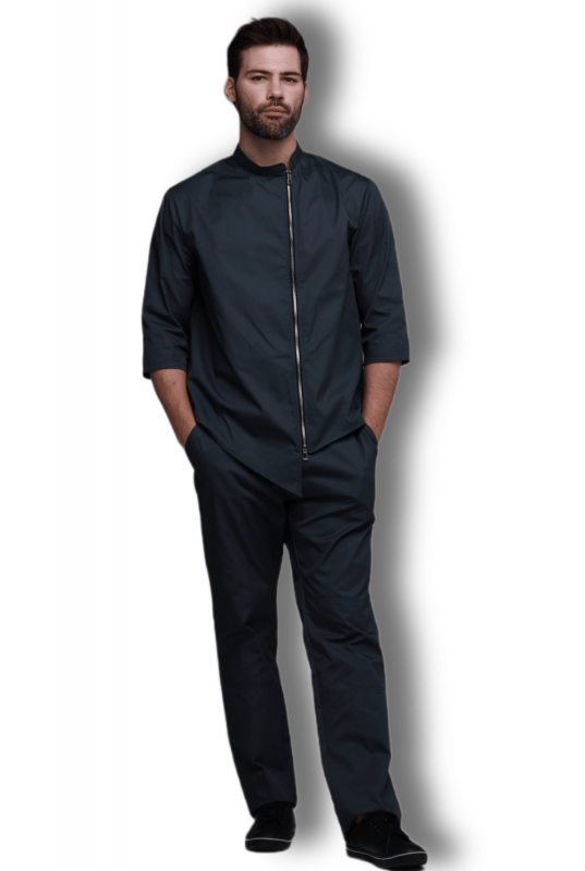 Медичний костюм 20885 Мокрий асфальт - фото 5