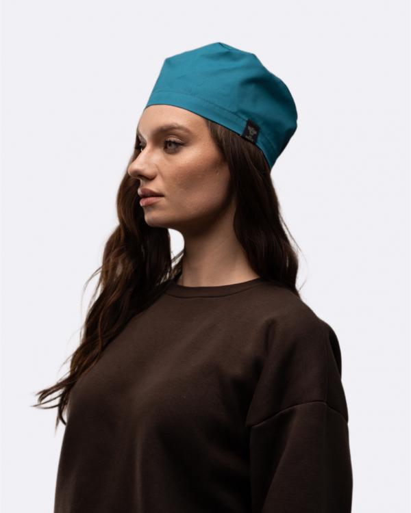 Медицинский колпак 1000 Бирюзовый Медицинский колпак 1000 Бирюзовый - фото 2