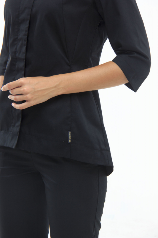 Медичний топ 135 Чорний - фото 3