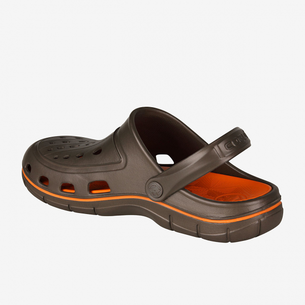 Медичне взуття COQUI 6351 Шоколадний/Оранжевий - фото 2