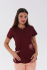 Медичний топ 18 Бордовий