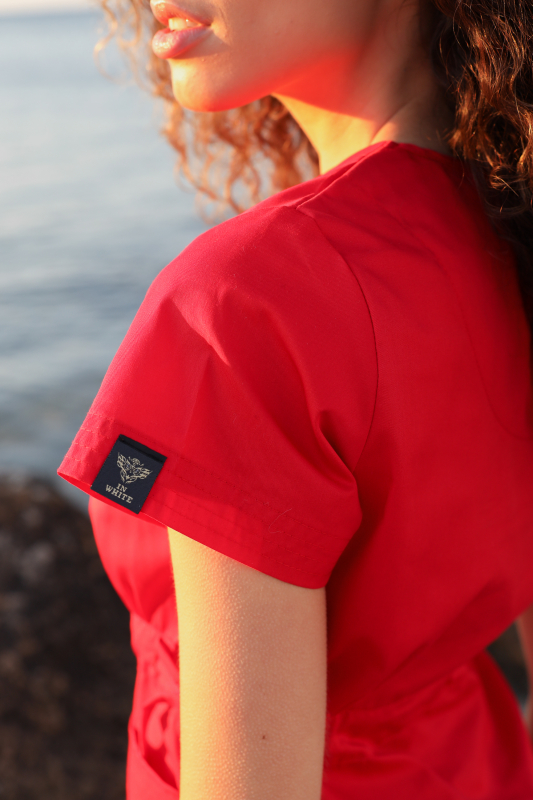 Медичний топ 19 Червоний - фото 4