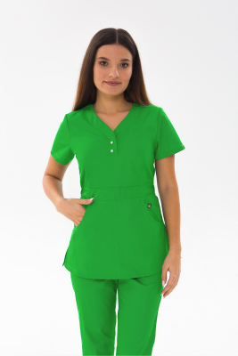 Медичний костюм 1181 Яскраво-салатовий Медичний костюм 1181 Яскраво-салатовий - фото