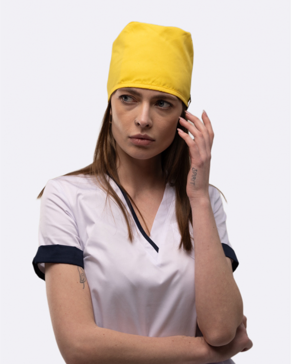 Медична шапочка 3000 Жовтий - фото