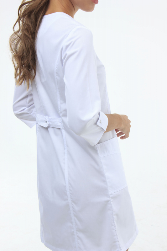 Медицинский халат 101 Белый Медицинский халат 101 Белый - фото 3