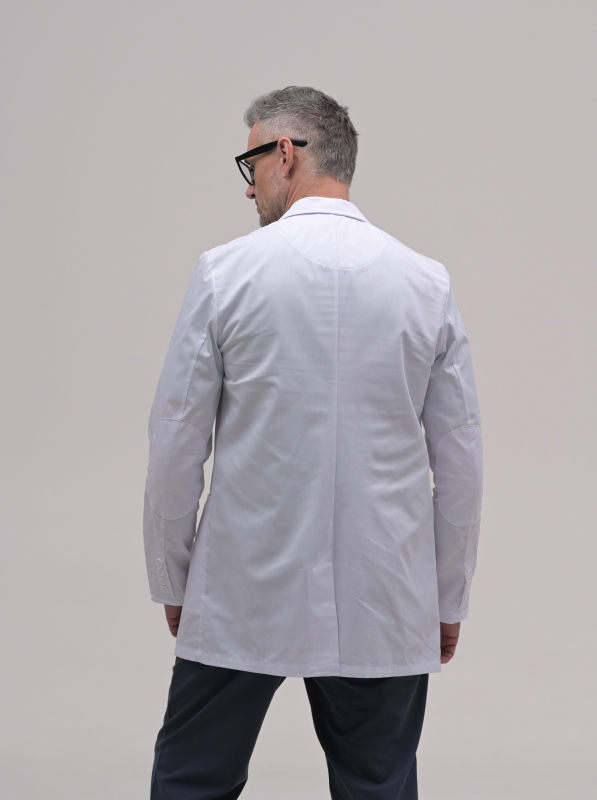 Медицинский халат-пиджак 206 Белый, 3-4 рост Медицинский халат-пиджак 206 Белый, 3-4 рост - фото 6