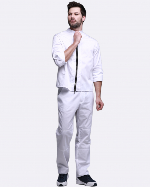 Медичний костюм 20385 Білий - фото